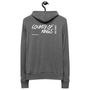 County of Kings Brooklyn Zip - up Hoodie - SWAGMATE