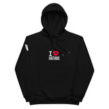 I Love Haitians Hoodie - SWAGMATE