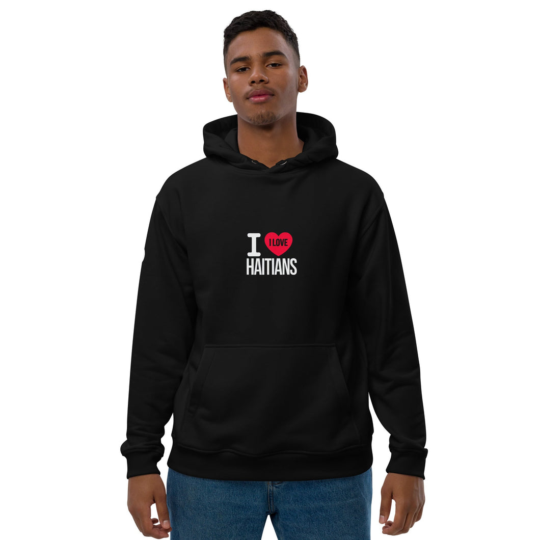 I Love Haitians Hoodie - SWAGMATE