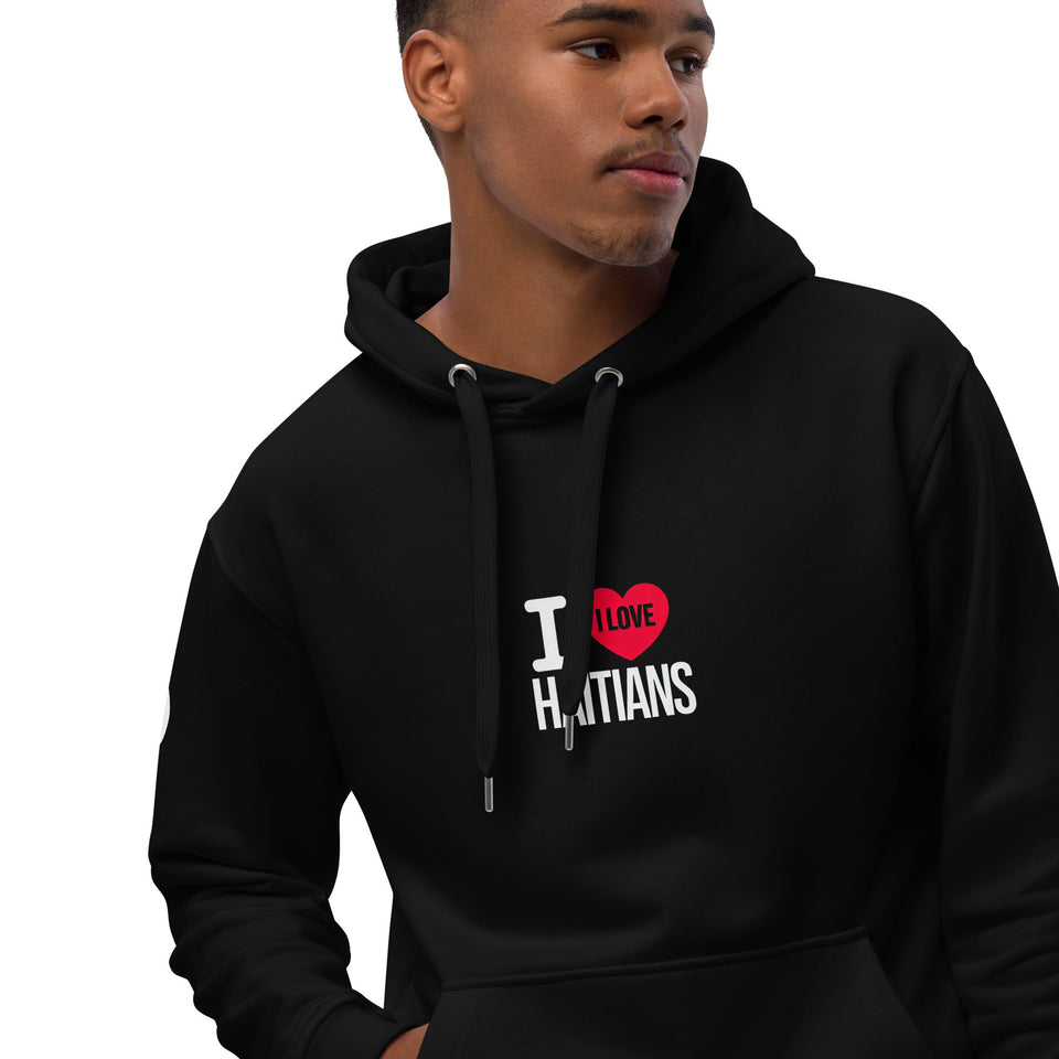 I Love Haitians Hoodie - SWAGMATE