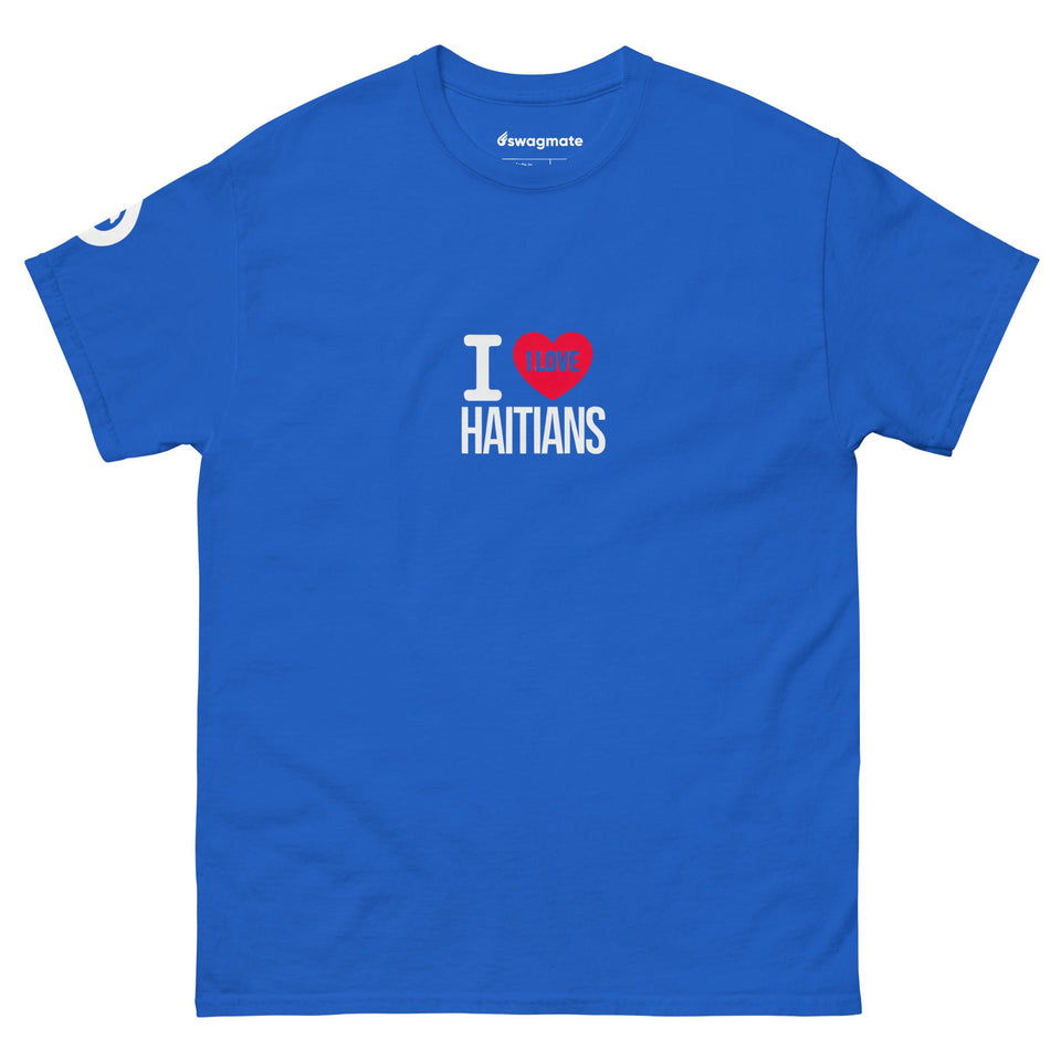 I Love Haitians Tee - SWAGMATE