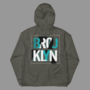 I'm from Brooklyn Zip - up Windbreaker - SWAGMATE