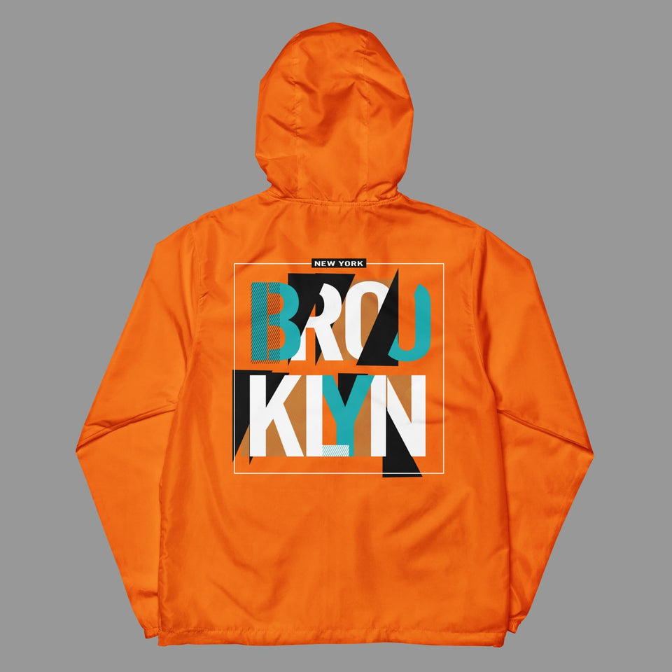 I'm from Brooklyn Zip - up Windbreaker - SWAGMATE